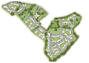 Bromford's plans for its 217 home development at Matson
